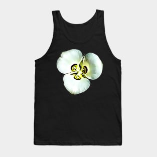 Utah State Flower Sego Lily Calochortus Nuttallii Pattern Tank Top